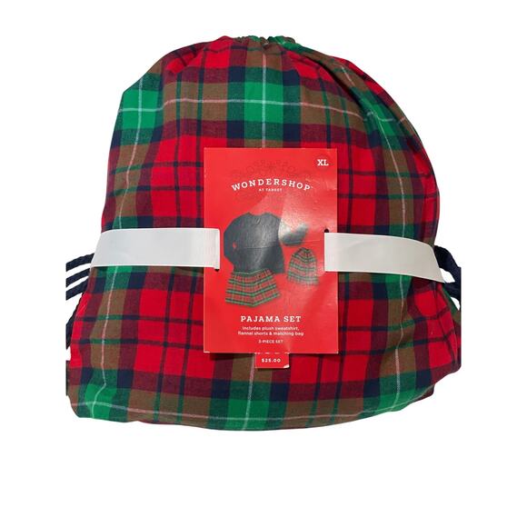 Wondershop Other - Wondershop Pajama Set Women's Blue/Red XL Loungewear Holiday Christmas Gift NWT